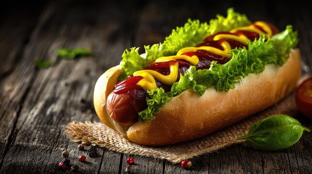 Sandwich Hot Dog